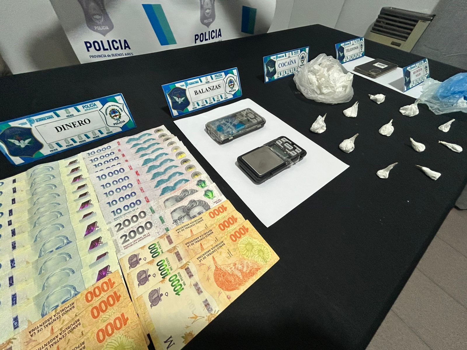 Gallardo está detenido y alojado en la comisaría de Alberti “posee frondoso prontuario delictual, por delitos contra la propiedad y Abigeato”