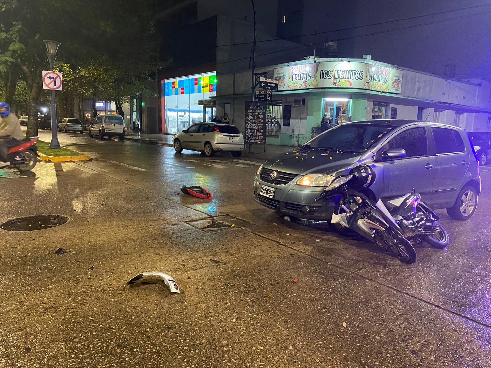 Un par de colisiones en distintos sectores de la ciudad.