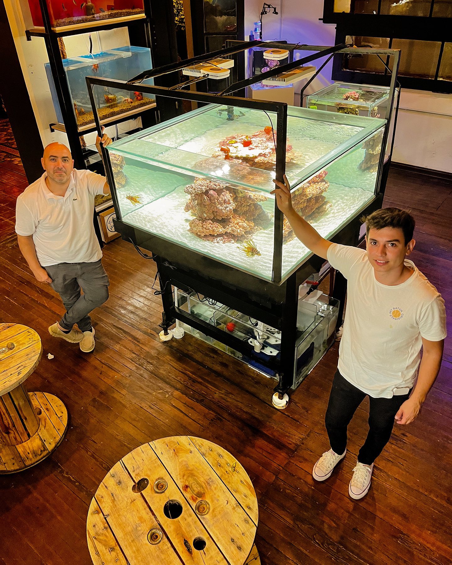 “Fish Planet es un lugar novedoso y único en Chivilcoy y la zona, fuimos creciendo muchísimo con respecto a ventas, clientes, especies que manejamos”