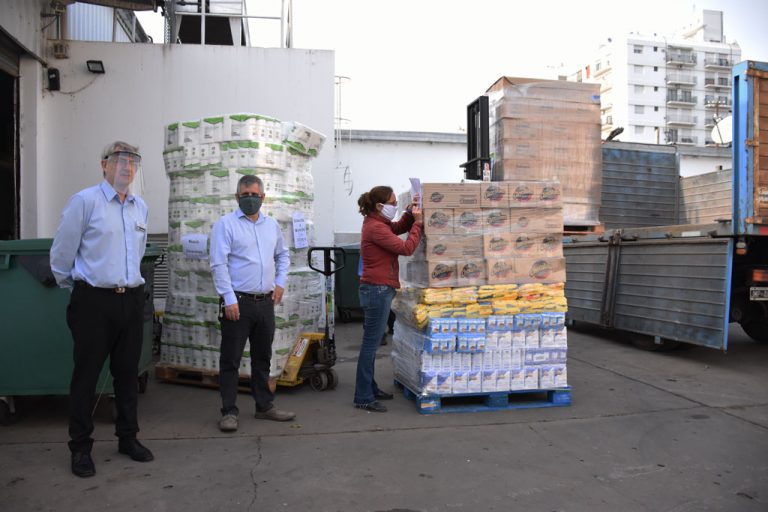 Valor de $ 400 mil
Significativa donación de alimentos para el Municipio por parte del supermercado