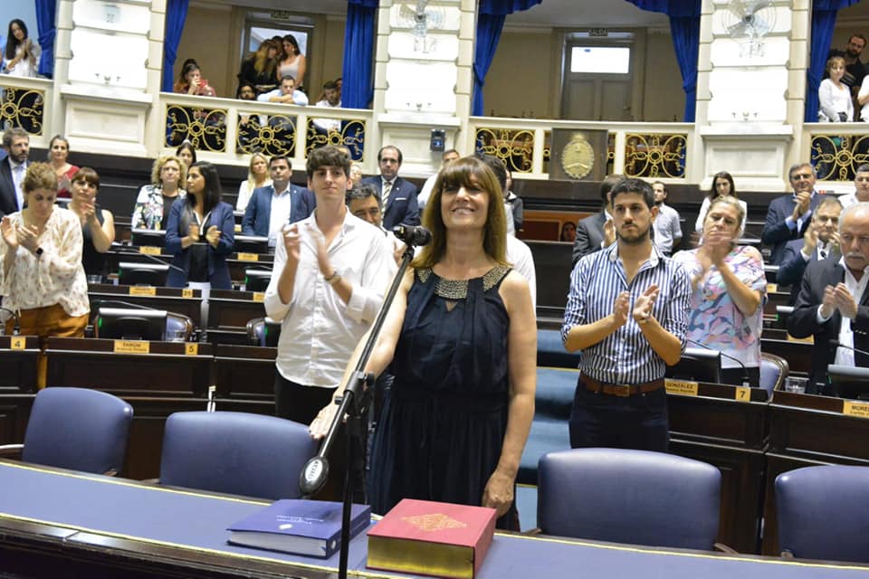 Nora Salbitano
“Formar parte de esta recomposición de la patria es una satisfacción”