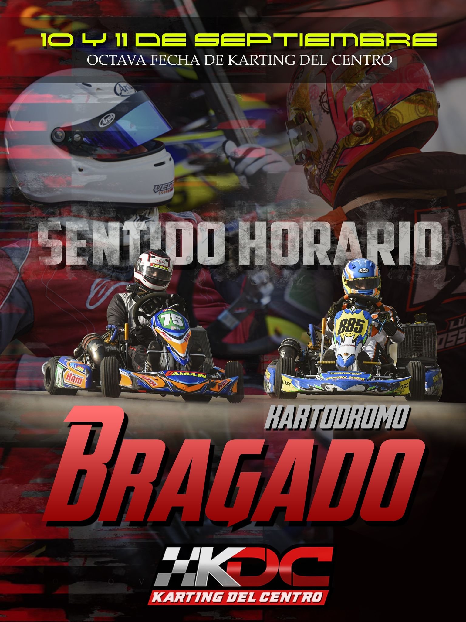 La octava fecha será el 10 y 11 de septiembre en Bragado