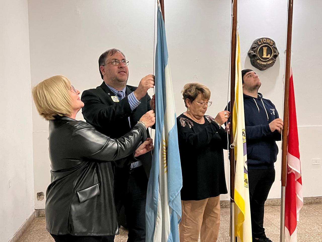 “Es un orgullo poder presidir el Club de Leones de Chivilcoy, una institución tan honorable y muy querida en la ciudad que se encuentra a punto de cumplir 60 años”