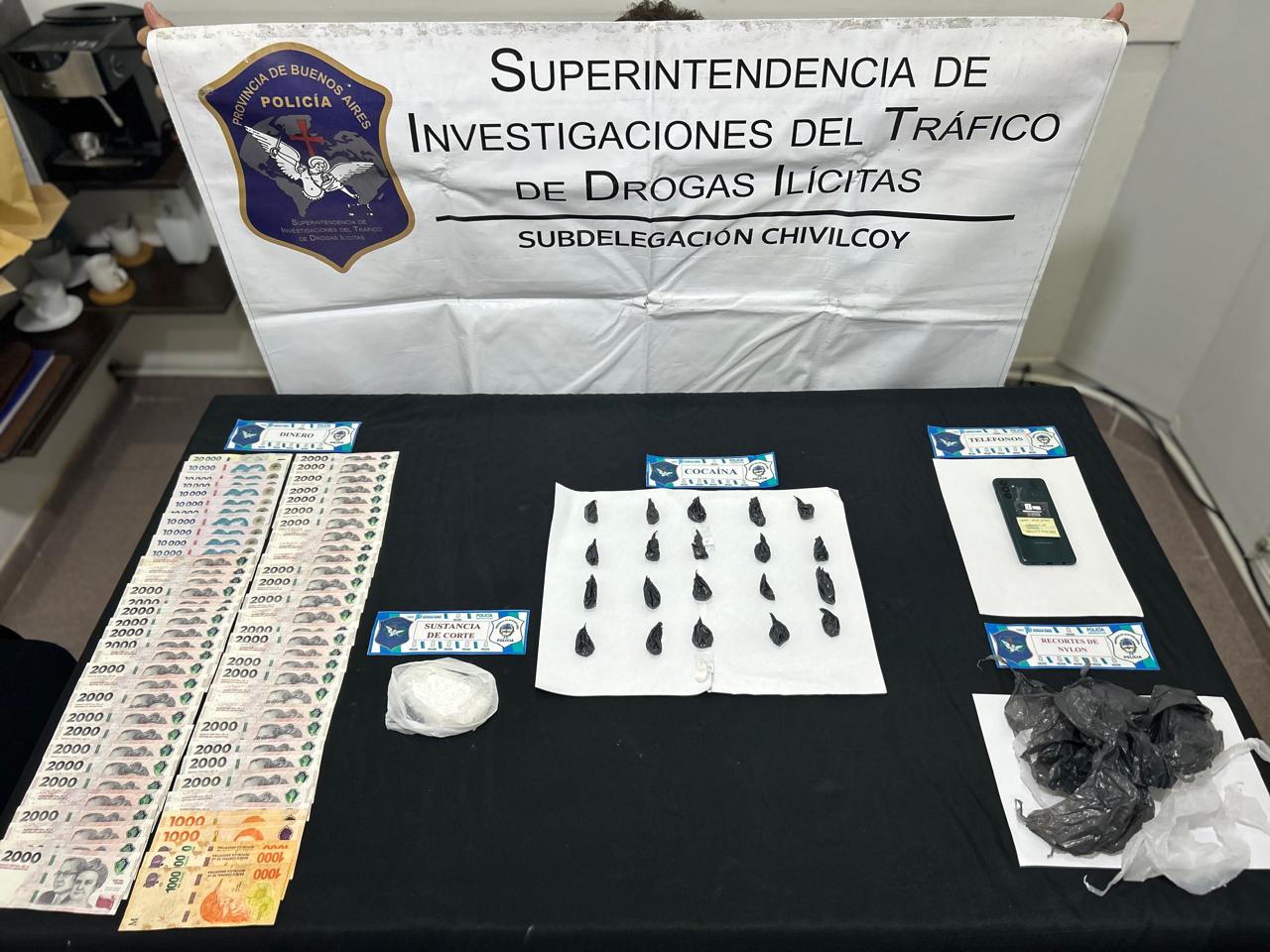 Allanamiento en Chivilcoy: dos detenidos por comercio de estupefacientes