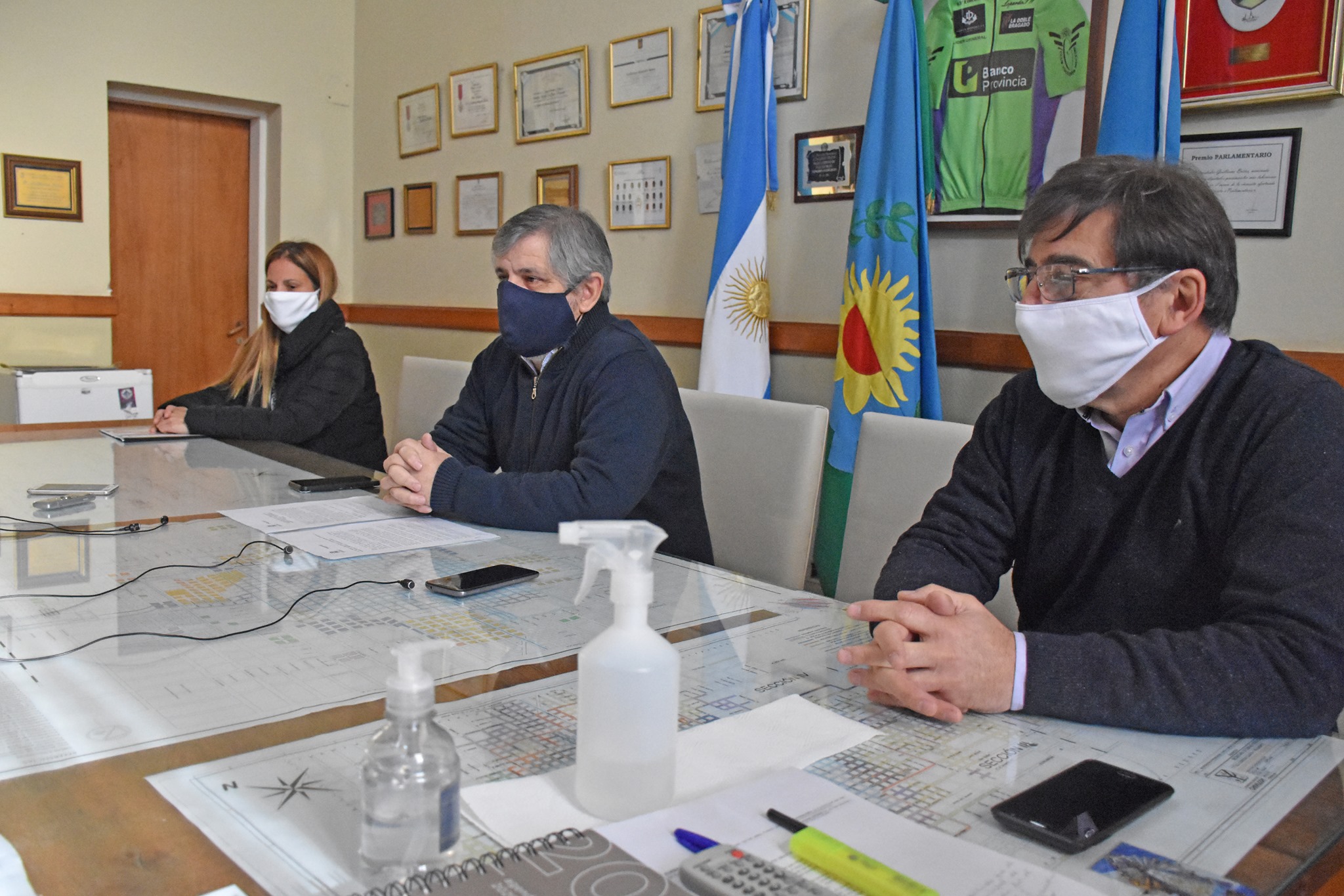 A la espera de una ordenanza
Se anunció la rescisión del convenio firmado con Aapresid