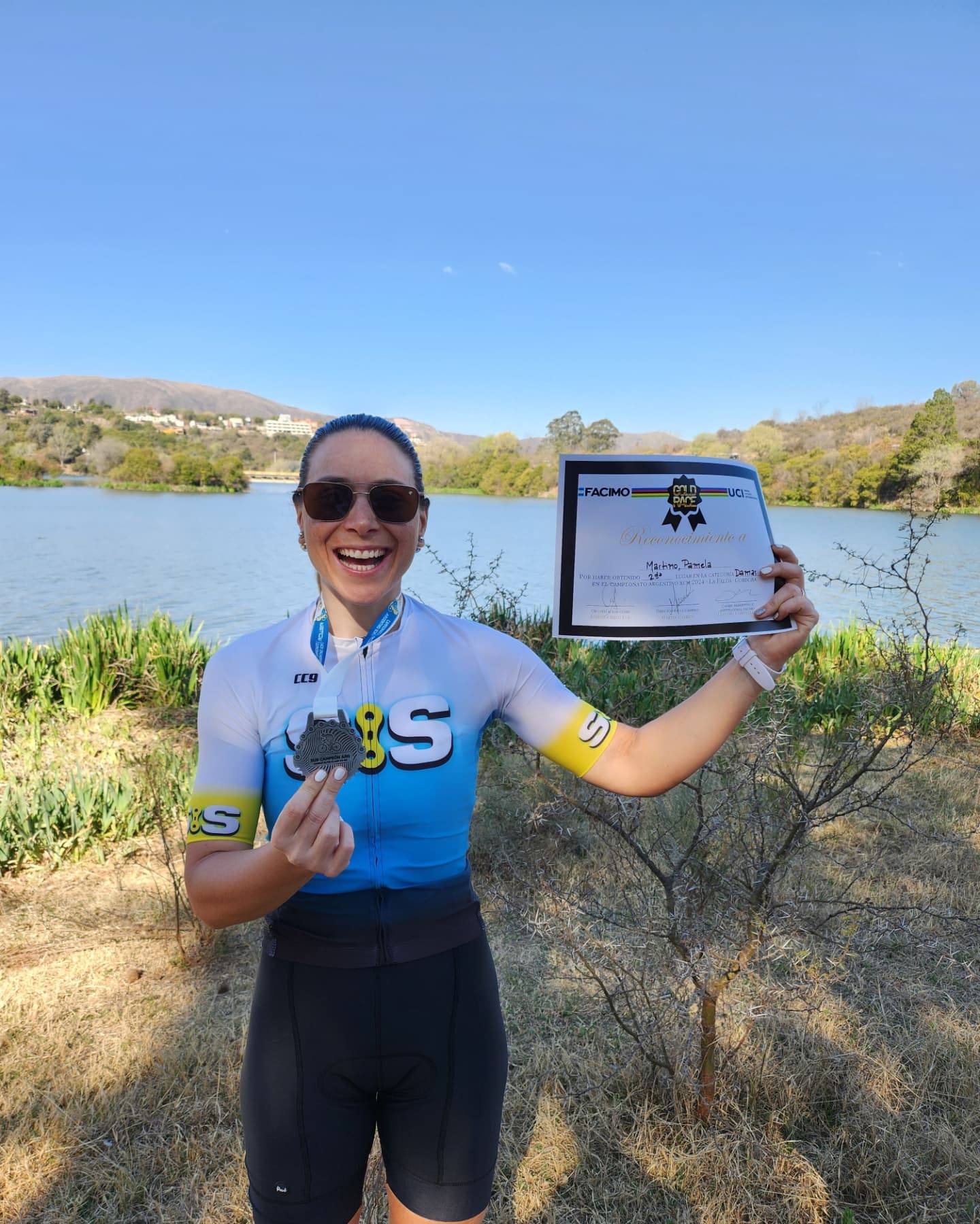 “Mis expectativas fueron ampliamente superadas porque no esperaba estar en el podio y obtener una de las tres medallas”