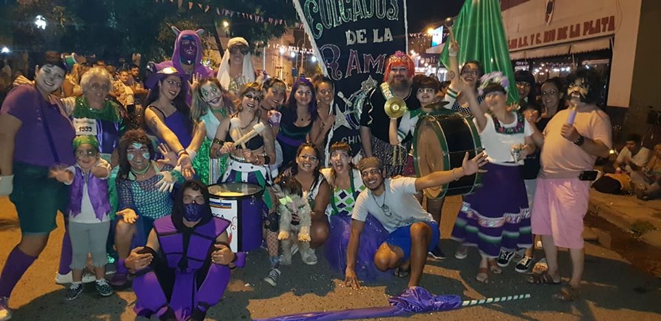 Natalia Fracchia
“Estos veinte años de la murga vinieron con mucha energía, con muchas ganas, con mu