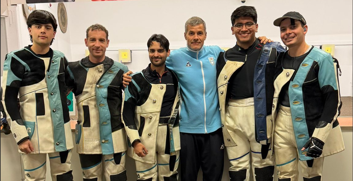 Bruno Alvarez en el Campeonato Mundial que se disputó en Münich
