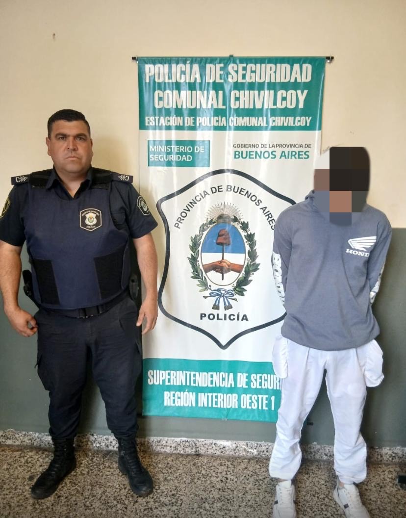 Dos detenidos por robos en comercios, ambos poseen frondosos antecedentes penales