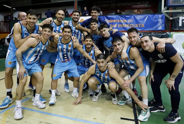 Básquet: Racing Club tratará de imponer la localía y quedar más cerca de la Liga Nacional