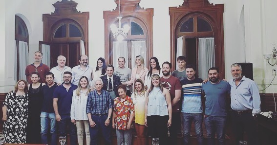 Carlos Armando Costanzo 
Imposición del nombre, al Archivo Literario Municipal