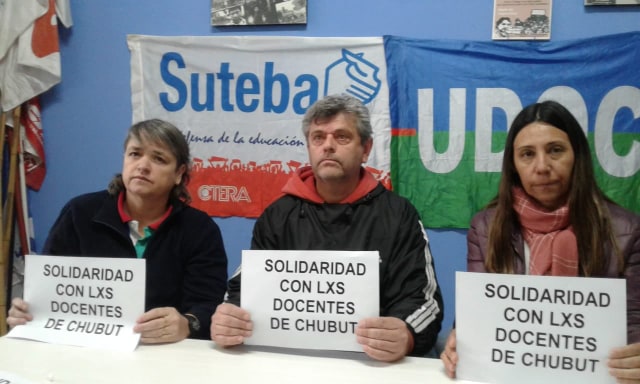 Julio Andenucci
“Los docentes tenemos bien en claro que cuando tocan a uno, tocan a todos y por eso