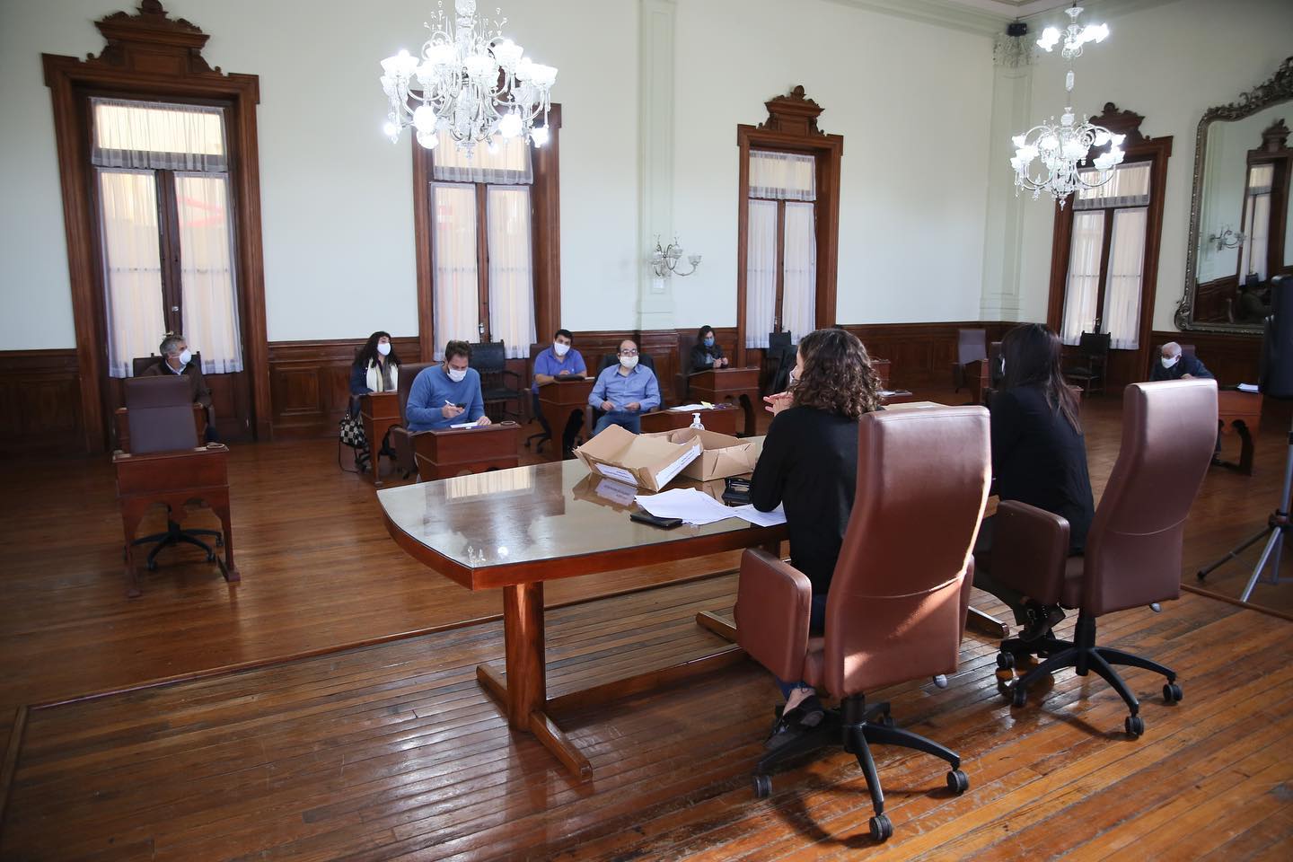 “Es un orden del día breve pero con varios puntos importantes”, resaltó Carla Tomasini, presidenta d