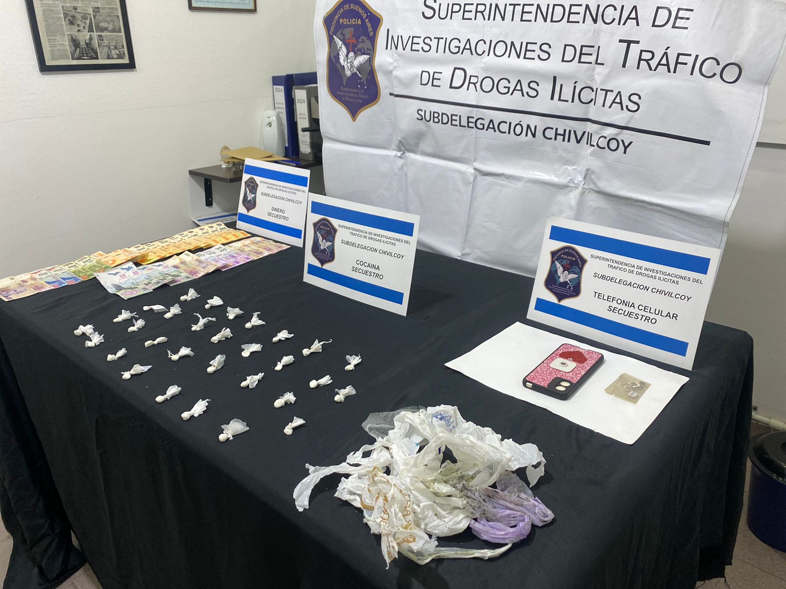 Operativo antidrogas: Una mujer detenida por “Tenencia de Estupefacientes con fines de comercialización"