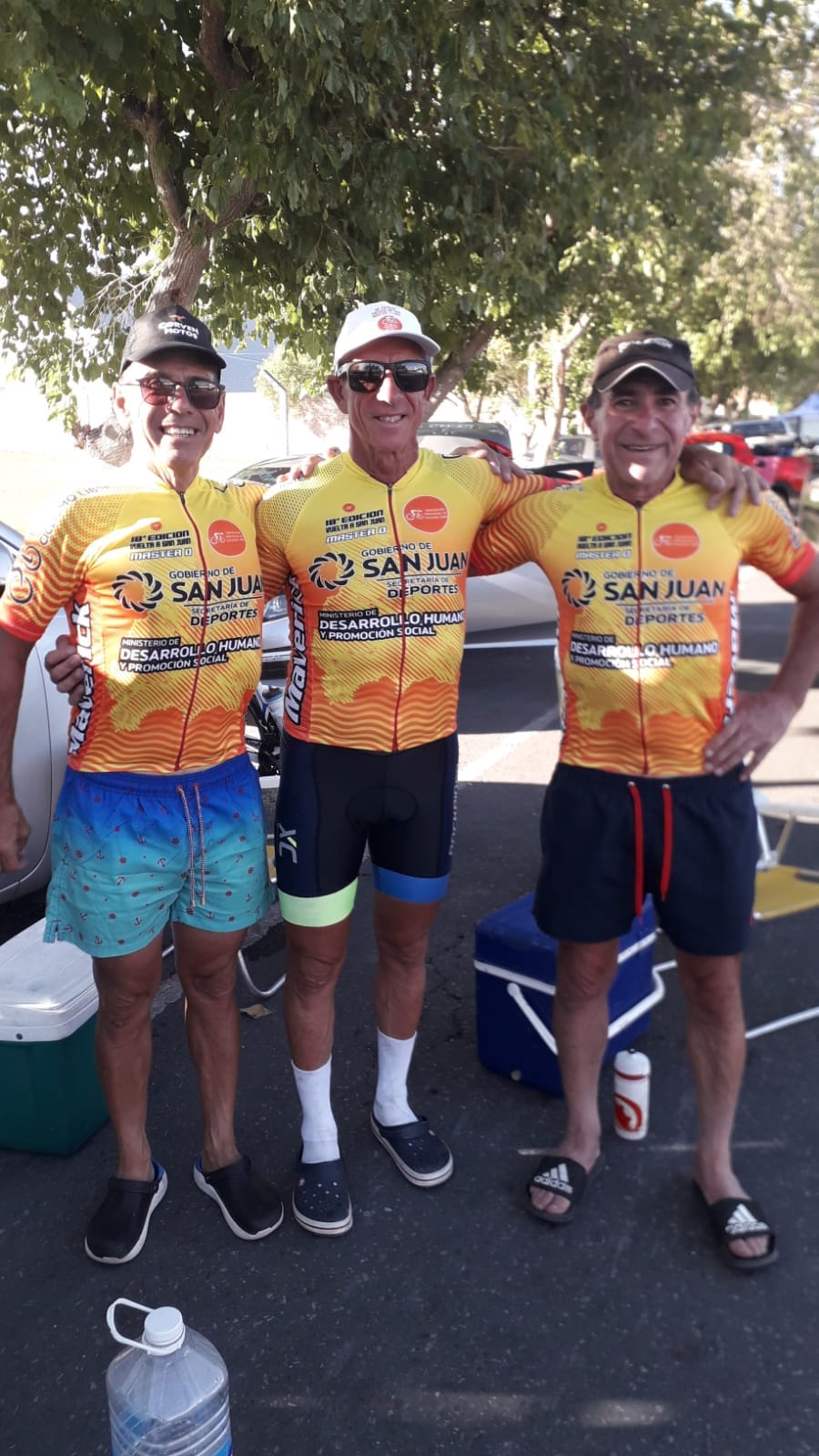 Más de 600 ciclistas fueron parte de la 18° Vuelta a San Juan Máster 2023: Mario Dauría campéon