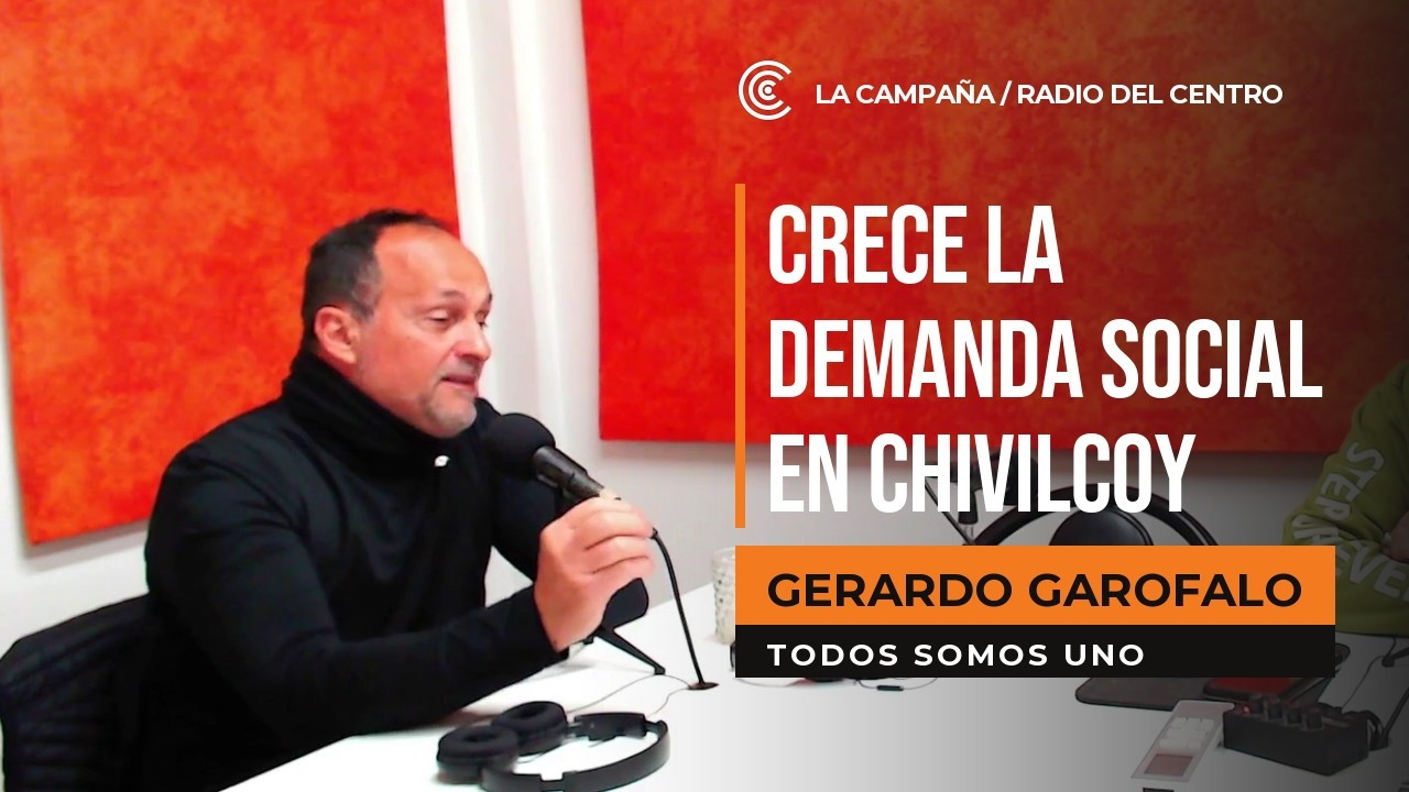 Gerardo Garofalo alertó sobre la demanda social y confirmó una nueva entrega solidaria