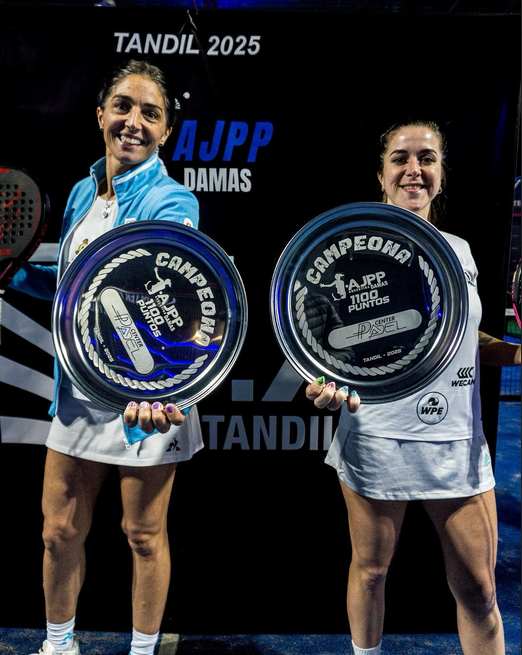 Daniela Banchero – Irene Jímenez campeonas por cuarta vez en el año a nivel nacional.
