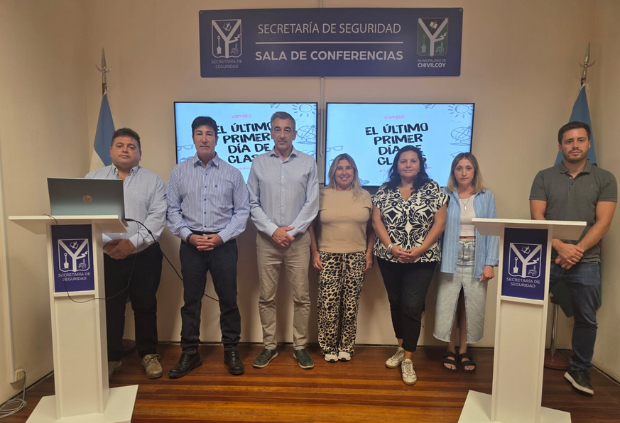 “Vamos a trabajar en forma conjunta para que sea una fiesta de verdad y tener la cobertura de seguridad para todos los jóvenes de Chivilcoy”, sostuvo Dabi