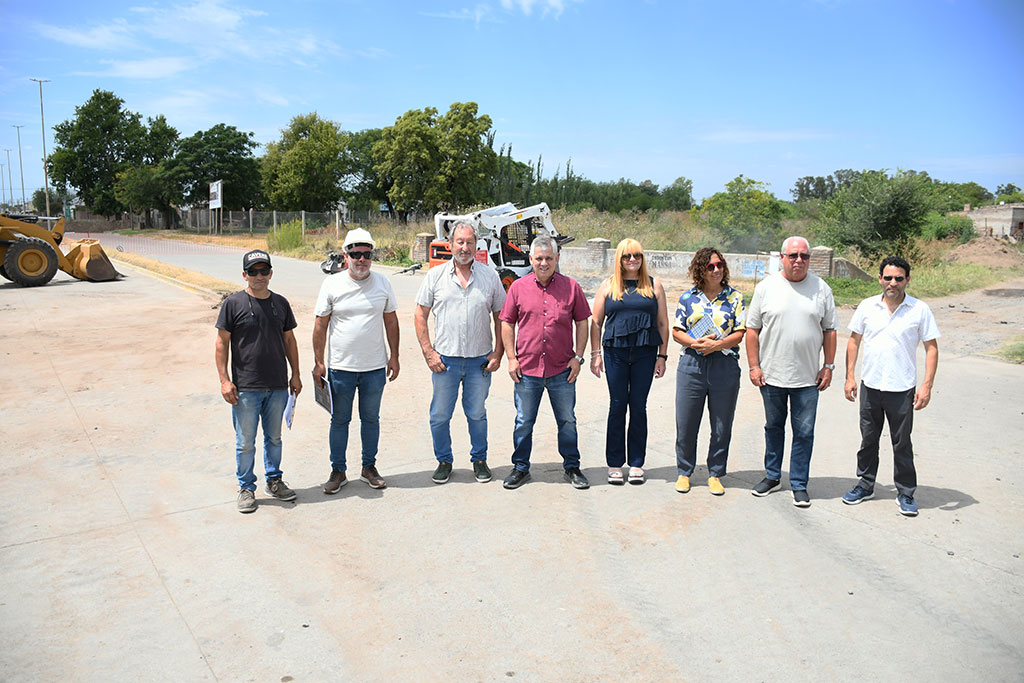 Inicio de la obra de desagües pluviales en la avenida Lisandro de la Torre
