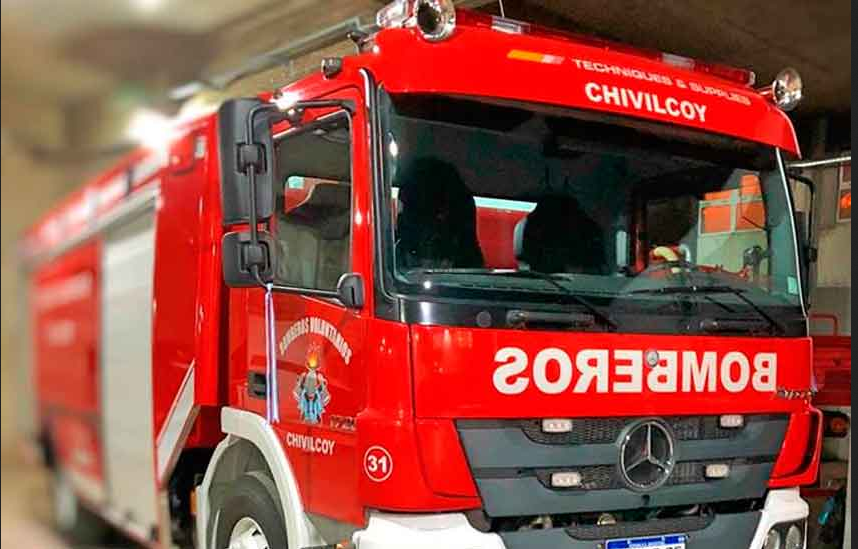 Tres intervenciones de los Bomberos Voluntarios marcaron la jornada del jueves en Chivilcoy