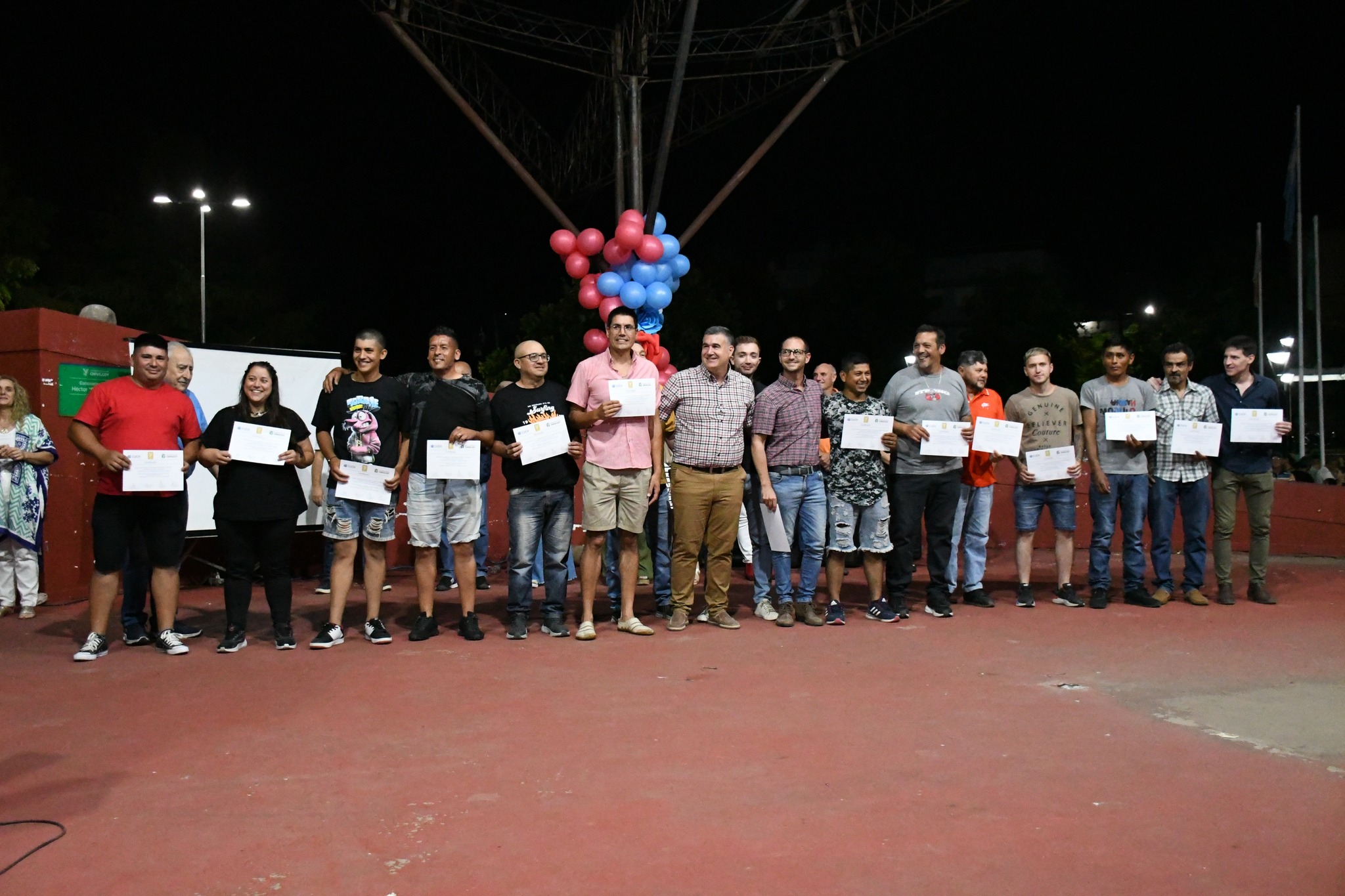 “La idea de seguir realizando el año próximo la formación para que algunas personas puedan tener una salida laboral y otros una salida recreativa pero ante todo puedan capacitarse”