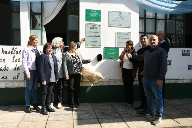 Acto de imposición del nombre “Hada Canepa” a la Escuela Secundaria N° 14.