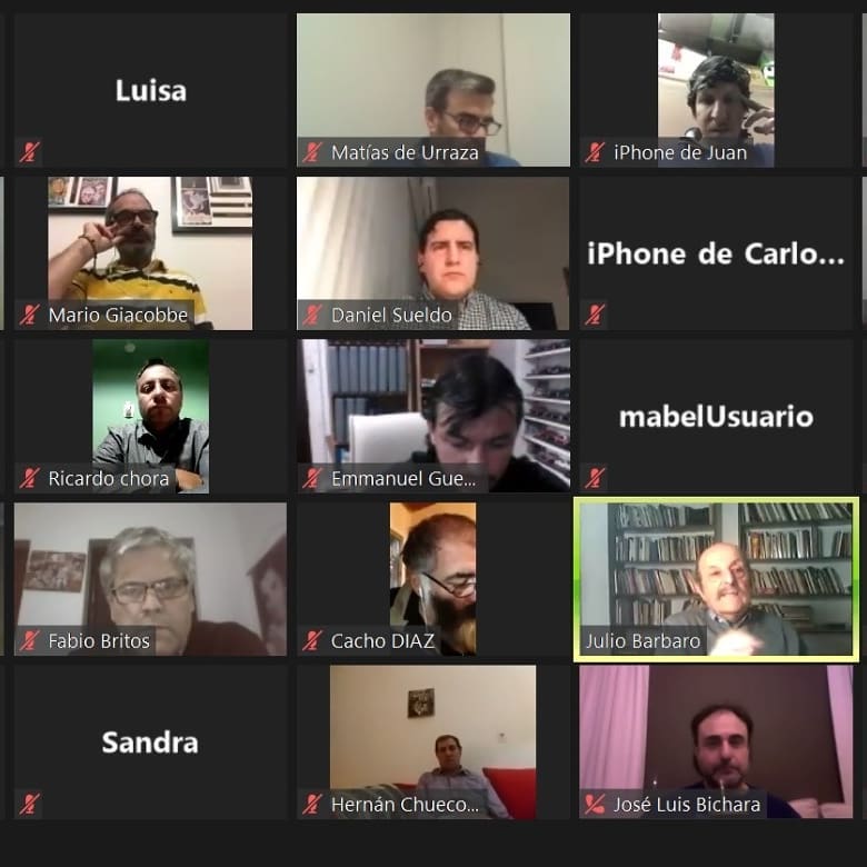 “Peronismo, herencias y traiciones”
“Excelente charla de Julio Bárbaro”, resaltó Fabio Britos