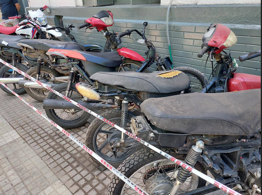 Fueron secuestradas 10 motos por circular con caño de escape libre
