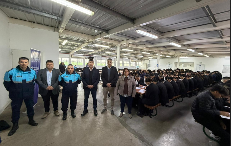 Más de 700 postulantes rindieron el examen para ingresar a la Escuela de Policía de Chivilcoy