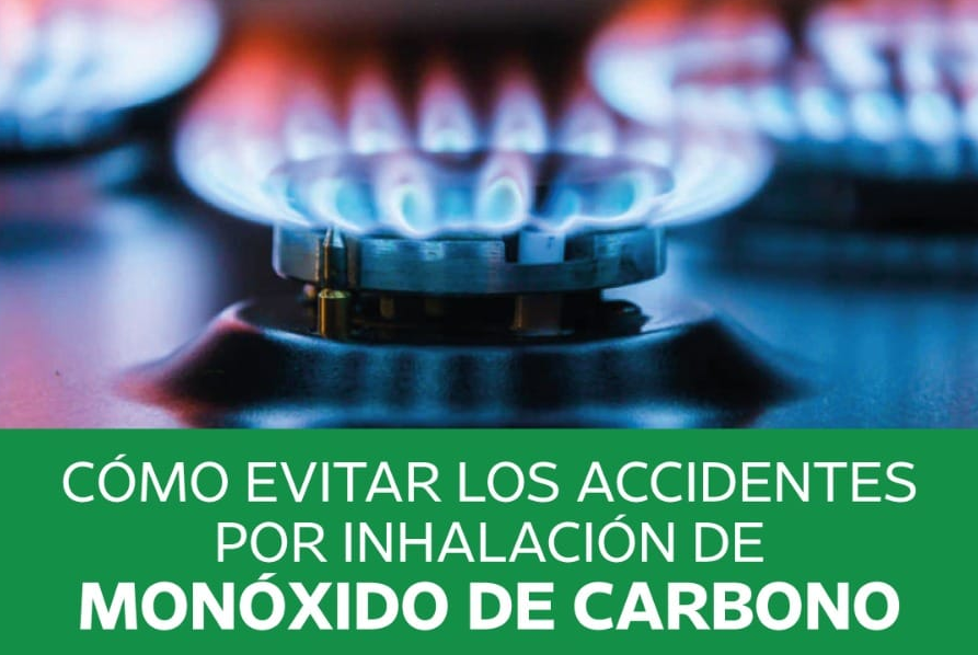 Cómo evitar los accidentes por inhalación de monóxido de carbono