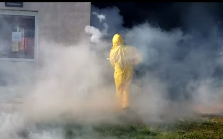 Acciones preventivas
Tareas de Sanitización en el Hospital Municipal de Chivilcoy