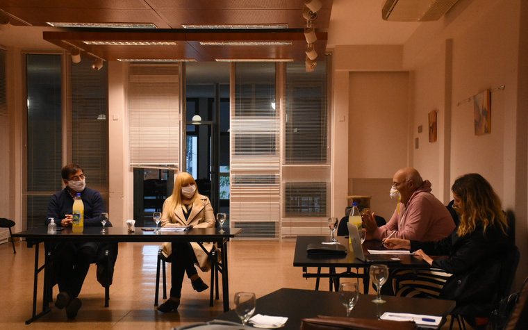 Octavo encuentro 
La jefa de Gabinete Marcela Sabella participó de una nueva reunión del Comité de C
