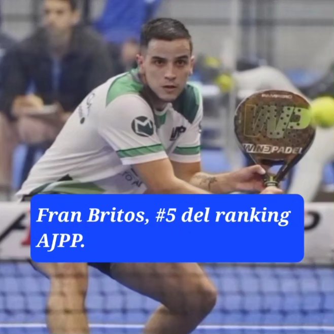 Francisco Britos escaló hasta el 5° puesto del Raking de la AJPP