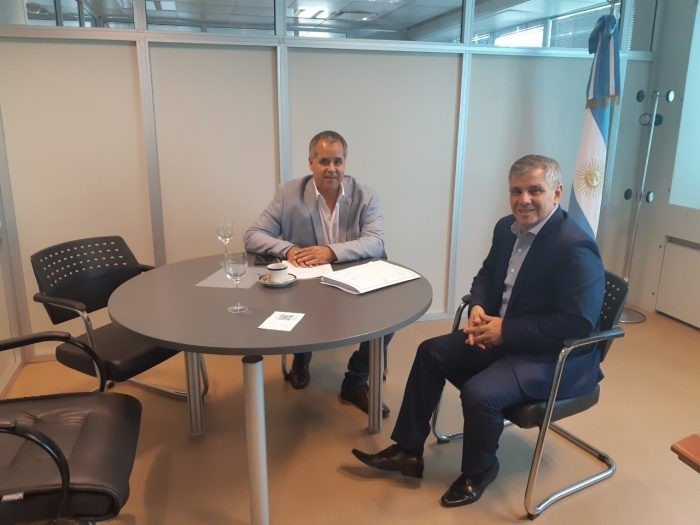 Britos con Rodríguez
“Solicité que incluya la mayor cantidad de obras para nuestra ciudad en el nuev