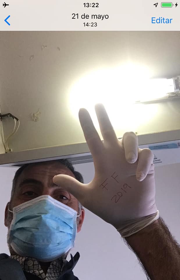Dr. Leandro Févola
“En este momento tenemos seis horas diarias de atención, entre cuatro y cinco pac