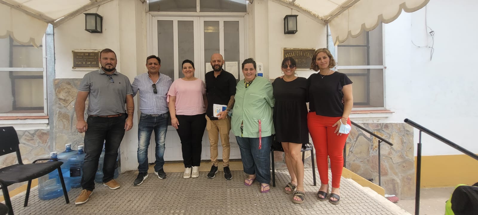 “Me llevo una muy linda impresión del lugar. El Hogar cuenta con 20 residentes de PAMI”