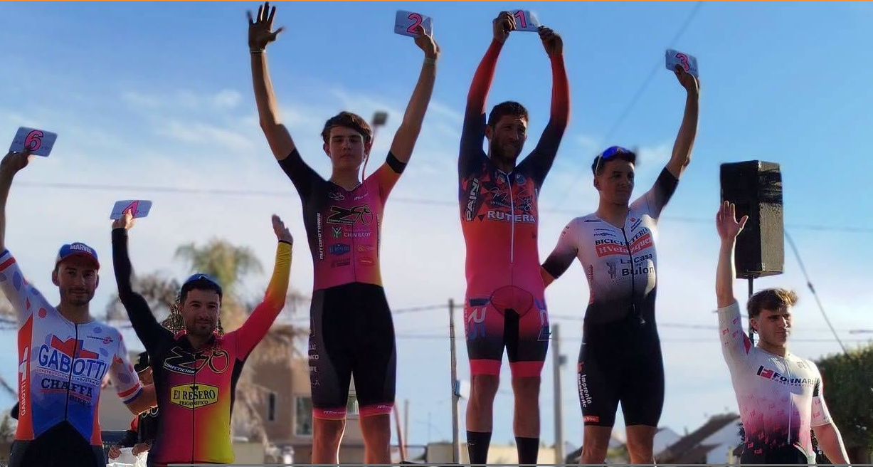 Gran actuación de los chivilcoyanos: Podios para Sala, Trozzi y Ledesma en el Gran Premio Ciudad de Rojas