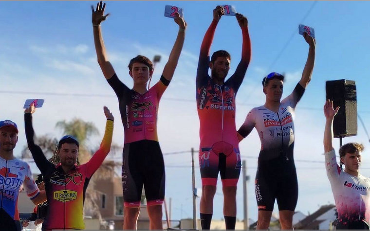 Gran actuación de los chivilcoyanos: Podios para Sala, Trozzi y Ledesma en el Gran Premio Ciudad de Rojas