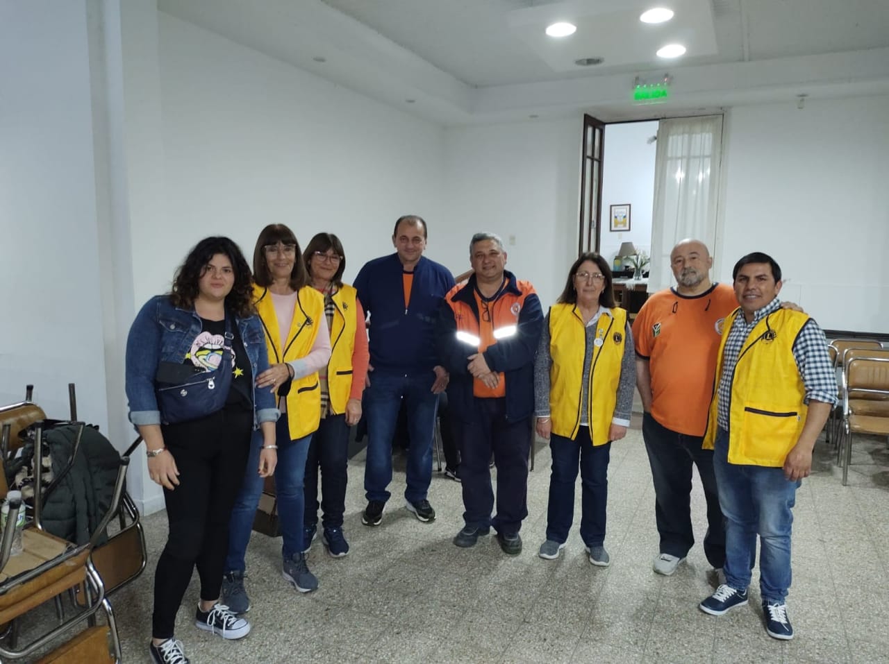El Club de Leones y Defensa Civil brindaron una capacitación “Llegamos a las ocho mil personas "