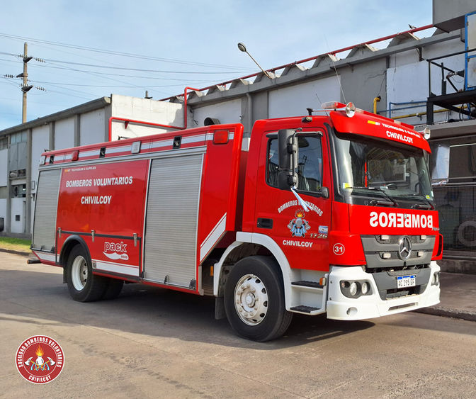 Producto de la explosión de un aerosol, que estaba sobre un calefactor, se registró un principio de incendio en una vivienda.