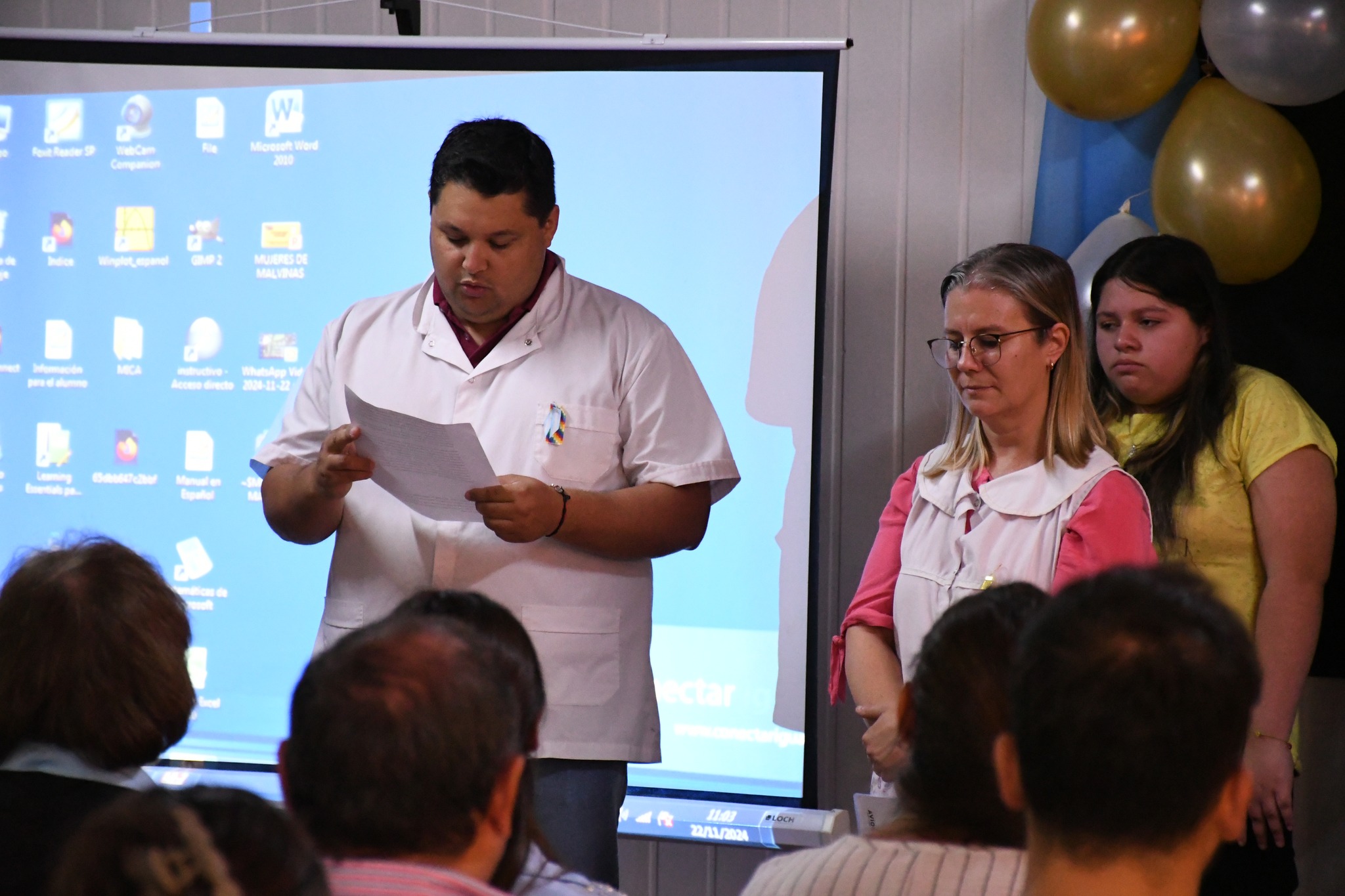 “Todo el trabajo que se realiza en la modalidad especial es muchísimo”, sostuvo Francisco García, director de la Escuela 503.