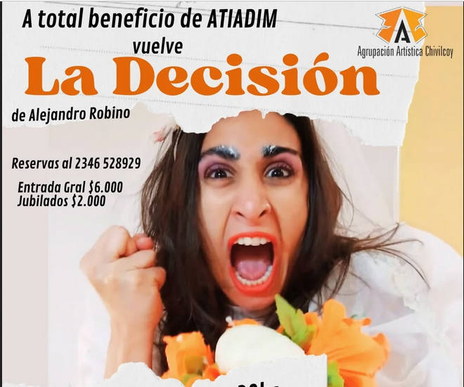 “La Agrupación Artística Chivilcoy colabora como corresponde con las instituciones locales que así lo están necesitando como sucede actualmente con Atiadim”