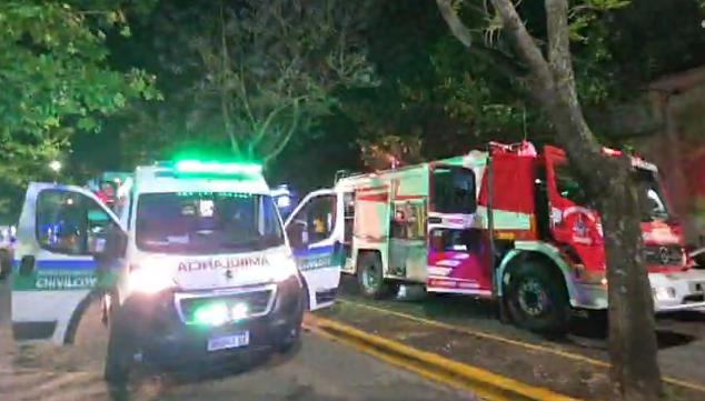 Las pericias indicaron que la causa del siniestro “fue un cortocircuito”, González continuaba internada en la unidad de cuidados intensivos del Hospital