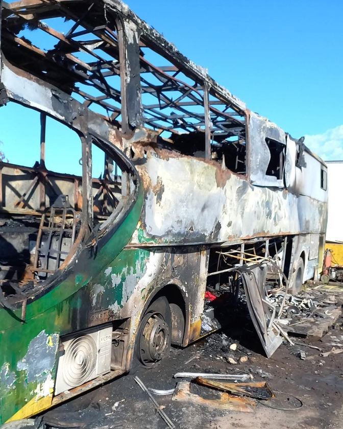 Incendio en un motorhome dejó el trágico saldo de una persona fallecida