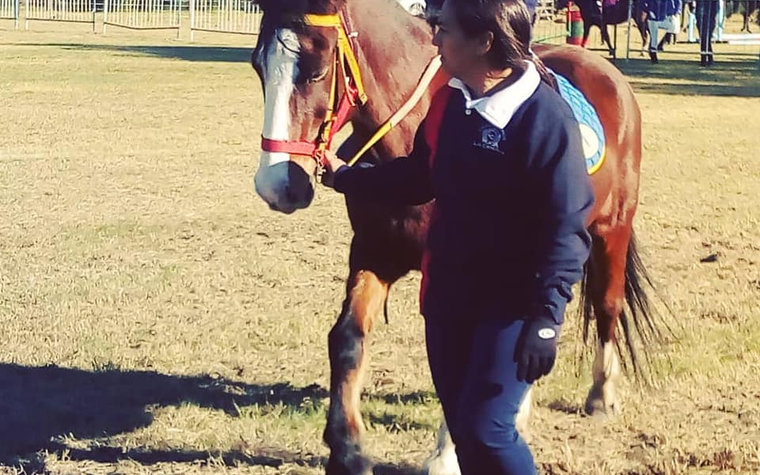 Bernarda Visca
“Ojalá que podamos comenzar, no es un deporte masivo y los animales también necesitan