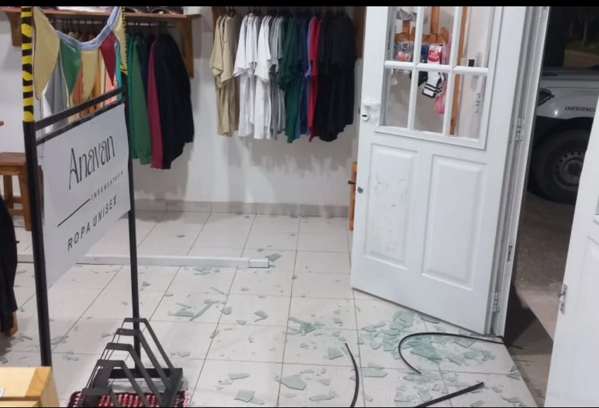 Los comercios dedicados a la venta de ropa se convirtieron en el principal blanco de los delincuentes
