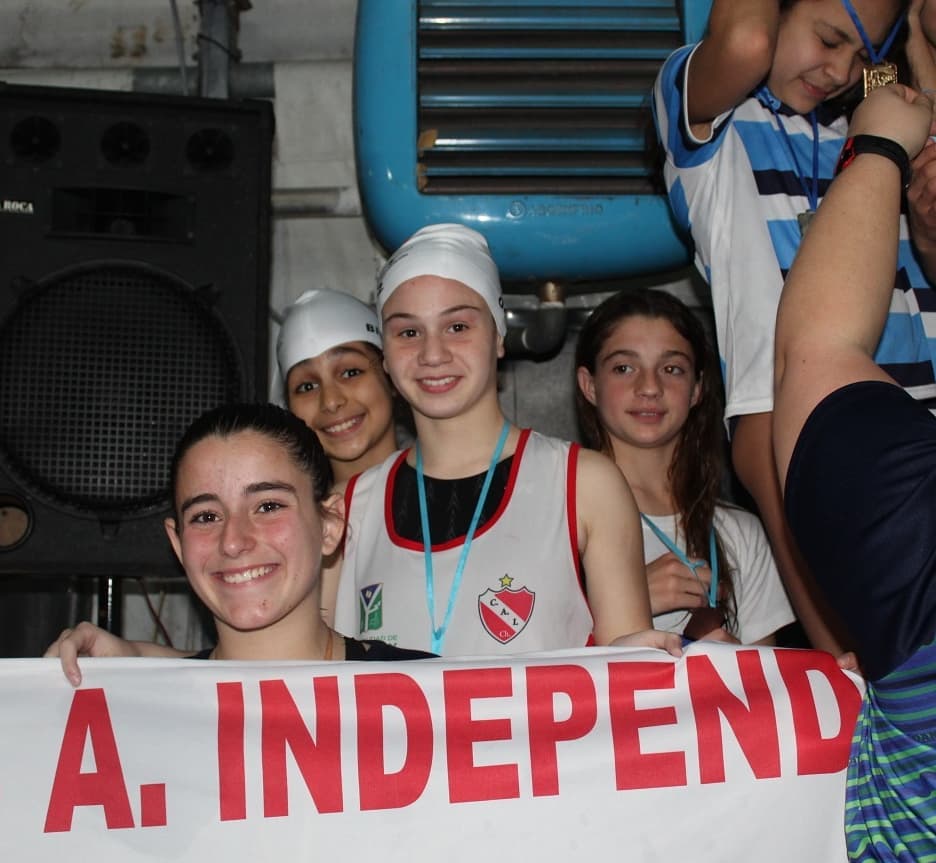 Natación
Independiente en la primera fecha del Torneo Clausura de Fenado