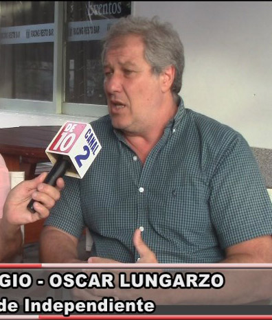 Oscar Lungarzo
“Cuando todo está caído poder pensar en poner un equipo en cancha, pelear por un asce
