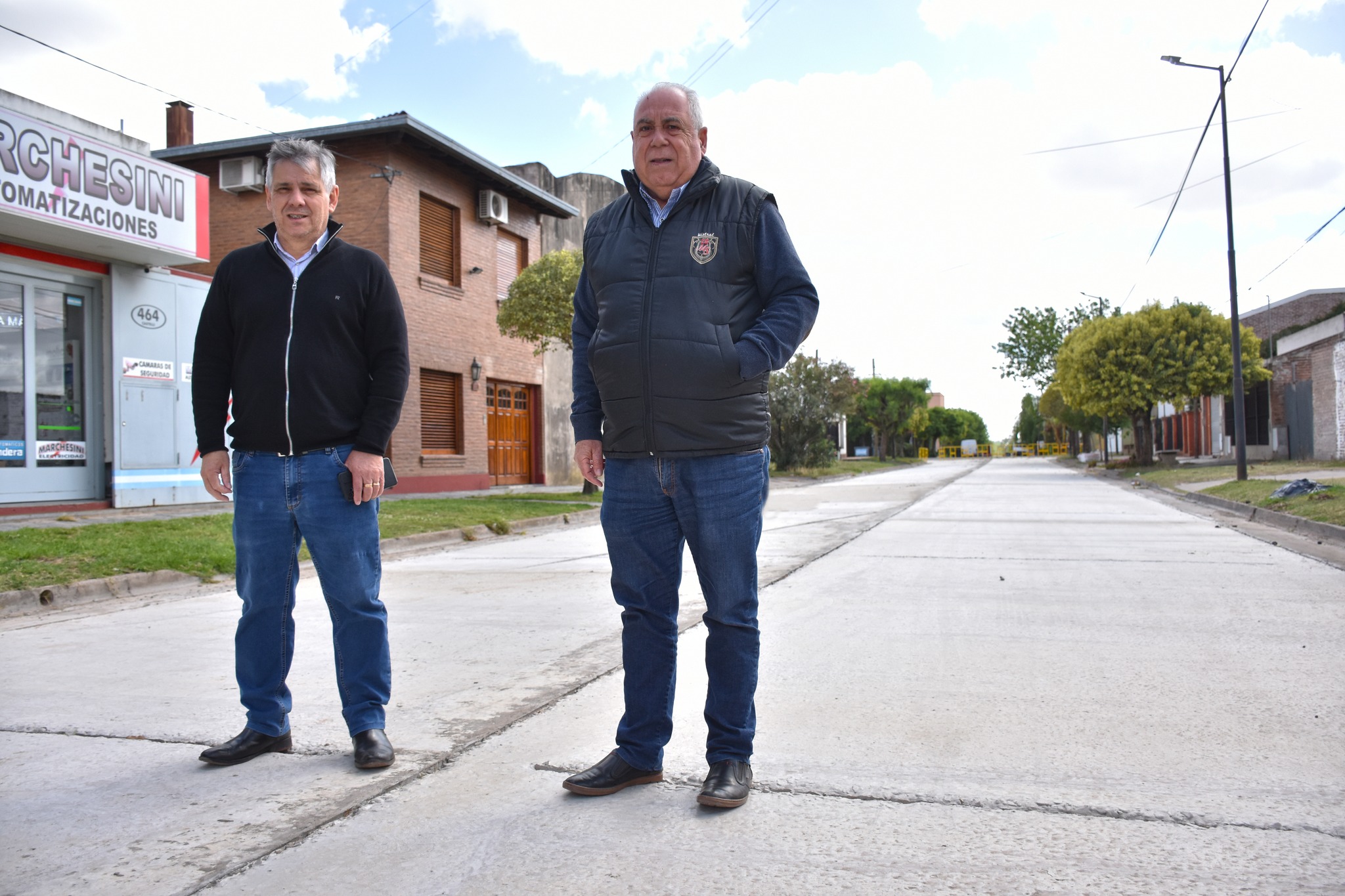 Para el municipio es más económico hacer las reparaciones de las calles con hormigón que con asfalto