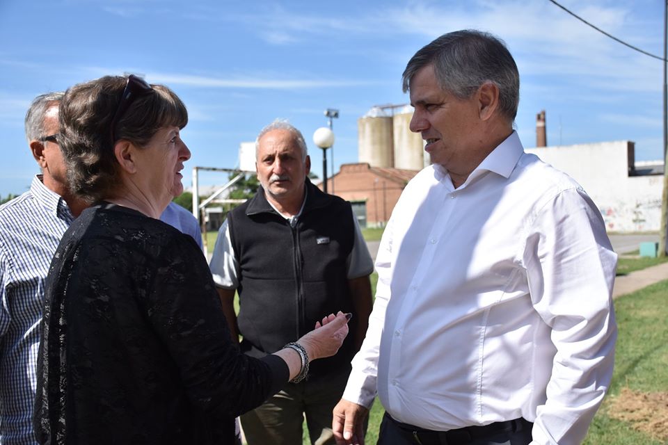 Intendente Guillermo Britos 
“Tenemos programadas reuniones para poder avanzar con el Complejo Feder
